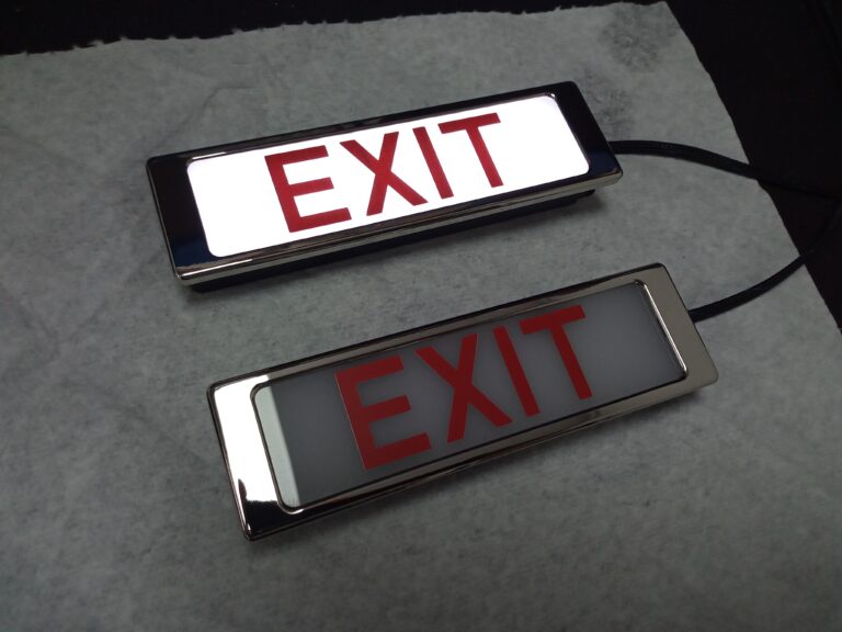 ATC EXIT SIGN ON OFF